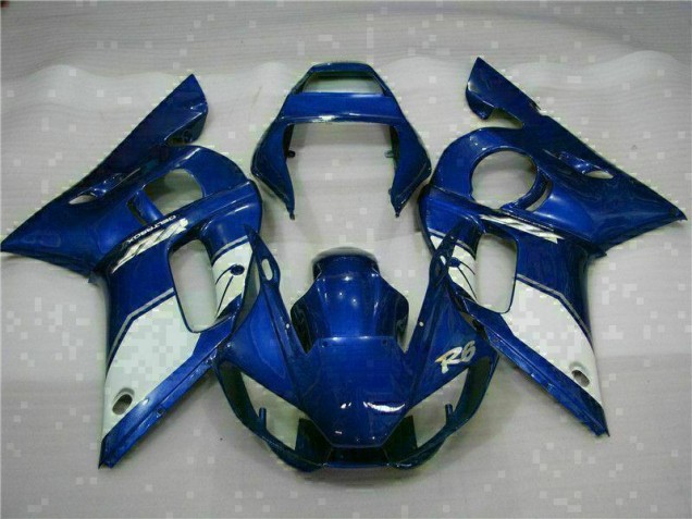 ABS Moto Plástico Yamaha R6 98-02 - Azul ABS Moto Plástico Yamaha R6 98-02 - Azul