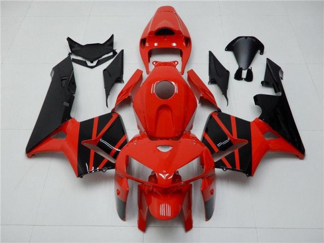 ABS Moto Plásticos Honda CBR 600 RR 05-06 - Rojo Negro ABS Moto Plásticos Honda CBR 600 RR 05-06 - Rojo Negro