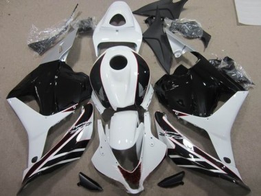 ABS Moto Plásticos Honda CBR 600 RR 09-12 - Negro Blanco