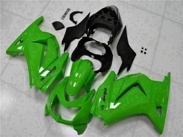 ABS Moto Plásticos Kawasaki EX250 08-12 - Verde Negro Ninja ABS Moto Plásticos Kawasaki EX250 08-12 - Verde Negro Ninja