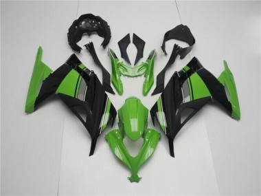 ABS Moto Plásticos Kawasaki EX300 13-16 - Verde Negro