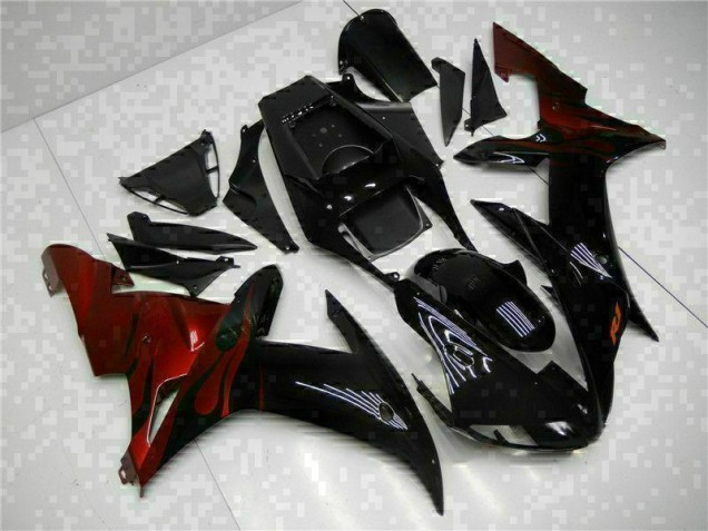 ABS Moto Plásticos Yamaha R1 02-03 - Negro ABS Moto Plásticos Yamaha R1 02-03 - Negro