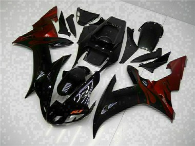 ABS Moto Plásticos Yamaha R1 02-03 - Negro