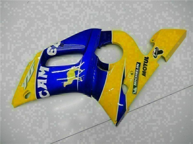 ABS Moto Plásticos Yamaha R6 98-02 - Amarillo Azul ABS Moto Plásticos Yamaha R6 98-02 - Amarillo Azul