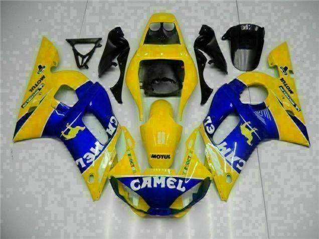 ABS Moto Plásticos Yamaha R6 98-02 - Amarillo Azul ABS Moto Plásticos Yamaha R6 98-02 - Amarillo Azul
