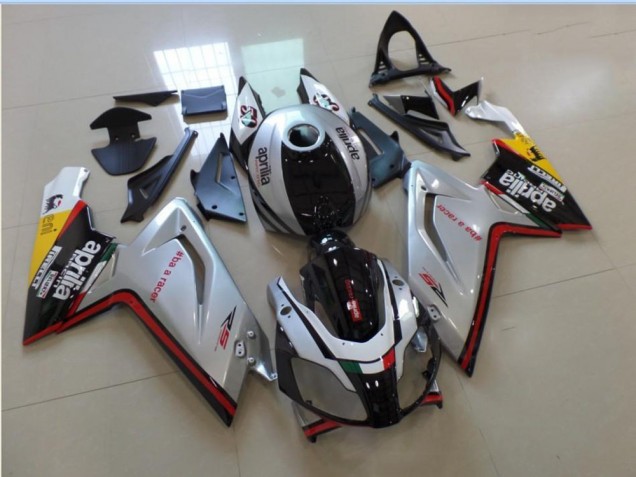 Carenado Moto Aprilia RS 125 06-11 - Plata Negro Rojo Carenado Moto Aprilia RS 125 06-11 - Plata Negro Rojo