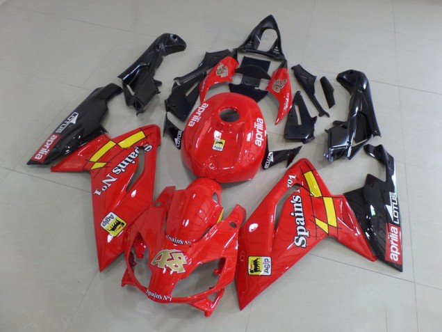 Carenado Moto Aprilia RS 125 06-11 - Rojo & Negro Carenado Moto Aprilia RS 125 06-11 - Rojo & Negro