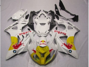 Carenado Moto BMW S1000RR 09-14 - Amarillo Blanco RedBull