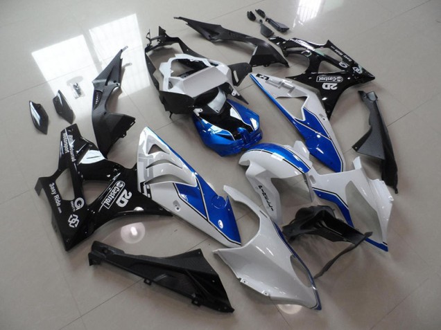 Carenado Moto BMW S1000RR 09-14 - Blanco Azul Negro Carenado Moto BMW S1000RR 09-14 - Blanco Azul Negro