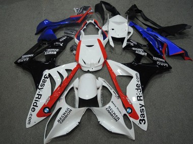 Carenado Moto BMW S1000RR 09-14 - Blanco Azul Rojo