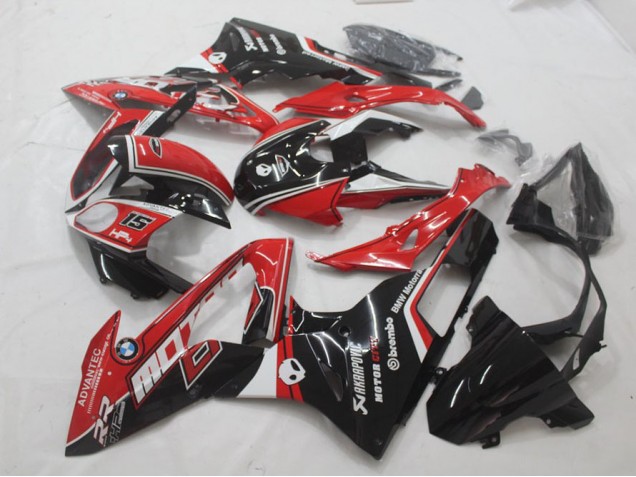 Carenado Moto BMW S1000RR 15-18 - Rojo Negro Carenado Moto BMW S1000RR 15-18 - Rojo Negro