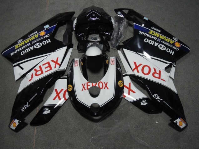 Carenado Moto Ducati 749 05-06 - Negro Blanco Xerox Carenado Moto Ducati 749 05-06 - Negro Blanco Xerox