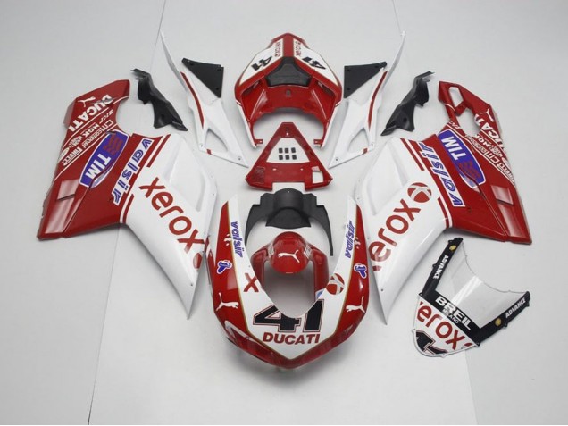 Carenado Moto Ducati 848 1098 1198 07-14 - Estilo OEM Xerox con 41 Carenado Moto Ducati 848 1098 1198 07-14 - Estilo OEM Xerox con 41