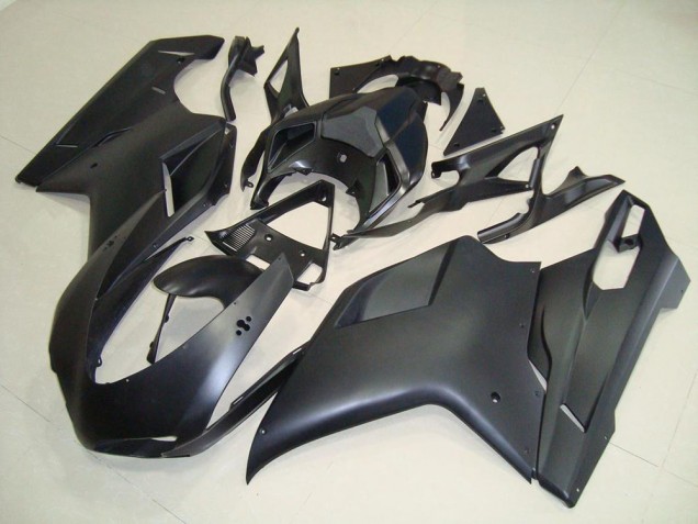 Carenado Moto Ducati 848 1098 1198 07-14 - Negro Mate No Pegatinas Carenado Moto Ducati 848 1098 1198 07-14 - Negro Mate No Pegatinas