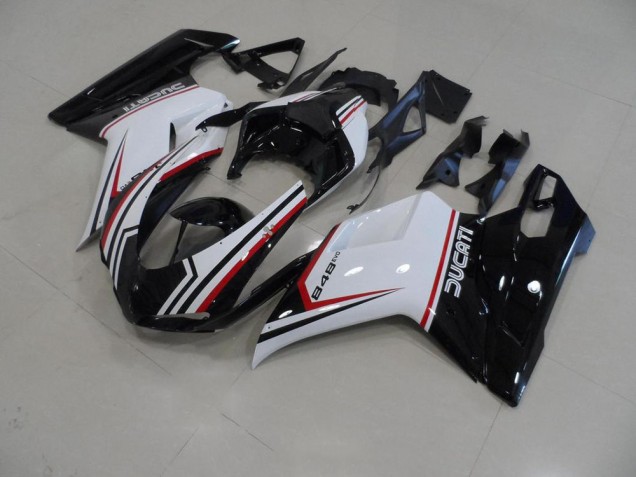 Carenado Moto Ducati 848 1098 1198 07-14 - Negro Tricolor Carenado Moto Ducati 848 1098 1198 07-14 - Negro Tricolor