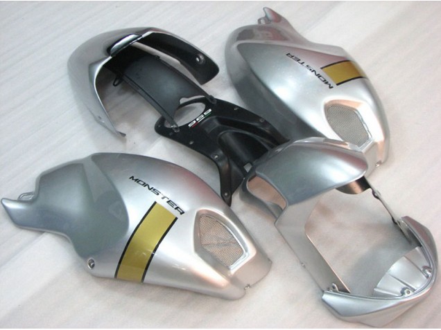 Carenado Moto Ducati Monster 696 08-12 - Negro Plata Monster Carenado Moto Ducati Monster 696 08-12 - Negro Plata Monster
