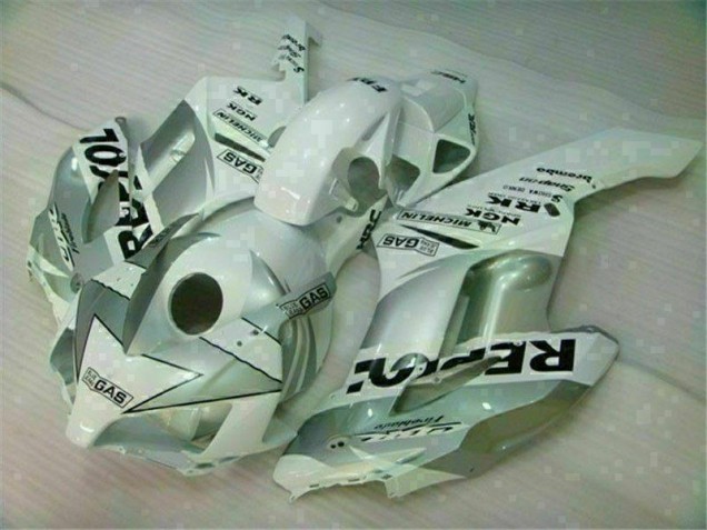 Carenado Moto Honda CBR 1000 RR 04-05 - Blanco Plata Repsol Carenado Moto Honda CBR 1000 RR 04-05 - Blanco Plata Repsol