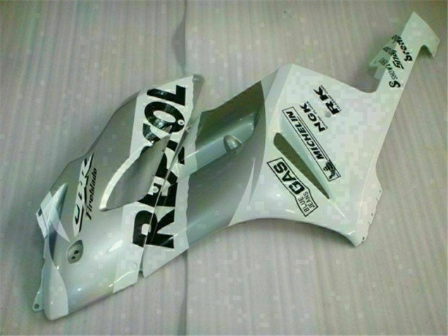 Carenado Moto Honda CBR 1000 RR 04-05 - Blanco Plata Repsol Carenado Moto Honda CBR 1000 RR 04-05 - Blanco Plata Repsol