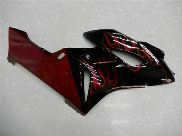 Carenado Moto Honda CBR 1000 RR 04-05 - Rojo Llama Negro Carenado Moto Honda CBR 1000 RR 04-05 - Rojo Llama Negro