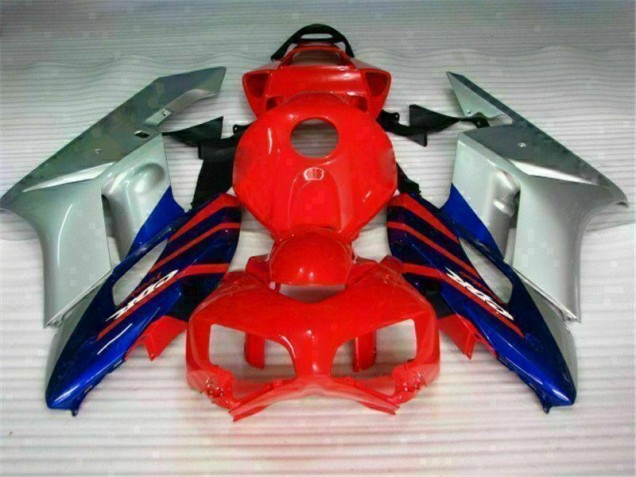 Carenado Moto Honda CBR 1000 RR 04-05 - Rojo Plata Azul Carenado Moto Honda CBR 1000 RR 04-05 - Rojo Plata Azul