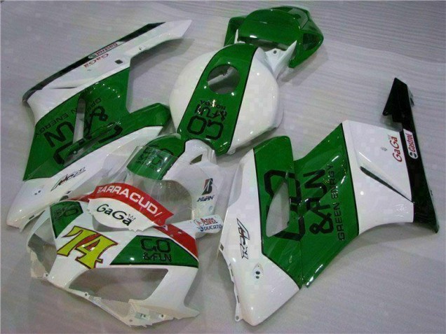 Carenado Moto Honda CBR 1000 RR 04-05 - Verde Blanco Carenado Moto Honda CBR 1000 RR 04-05 - Verde Blanco