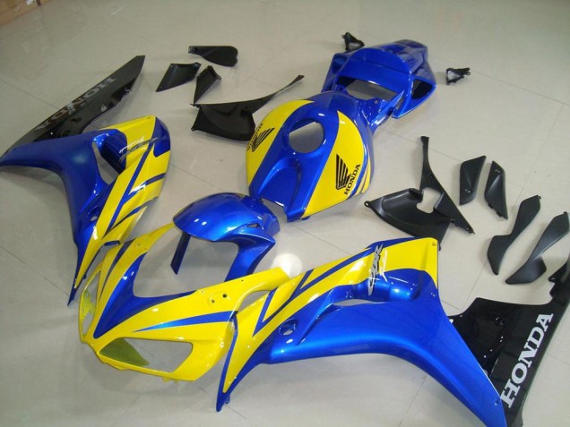 Carenado Moto Honda CBR 1000 RR 06-07 - Amarillo Azul Negro Carenado Moto Honda CBR 1000 RR 06-07 - Amarillo Azul Negro
