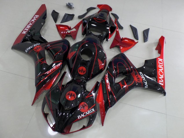 Carenado Moto Honda CBR 1000 RR 06-07 - Bacardi Negro Carenado Moto Honda CBR 1000 RR 06-07 - Bacardi Negro