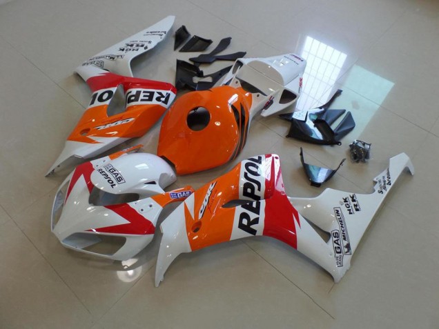 Carenado Moto Honda CBR 1000 RR 06-07 - Blanco & Naranja Repsol Carenado Moto Honda CBR 1000 RR 06-07 - Blanco & Naranja Repsol