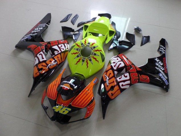 Carenado Moto Honda CBR 1000 RR 06-07 - Fluro Rossi Carenado Moto Honda CBR 1000 RR 06-07 - Fluro Rossi