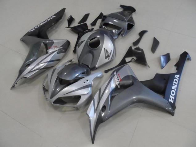 Carenado Moto Honda CBR 1000 RR 06-07 - Gris Plata & Negro Mate Carenado Moto Honda CBR 1000 RR 06-07 - Gris Plata & Negro Mate