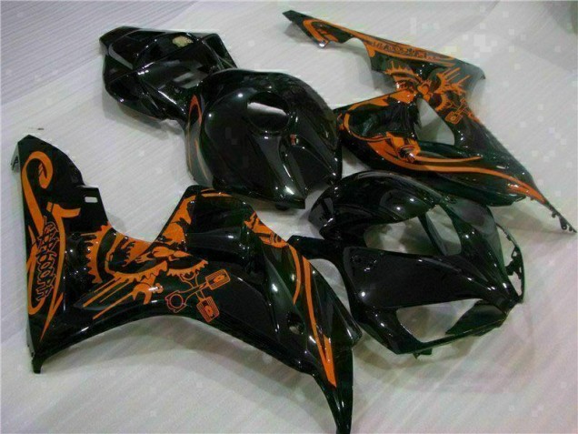 Carenado Moto Honda CBR 1000 RR 06-07 - Marrón Negro Carenado Moto Honda CBR 1000 RR 06-07 - Marrón Negro