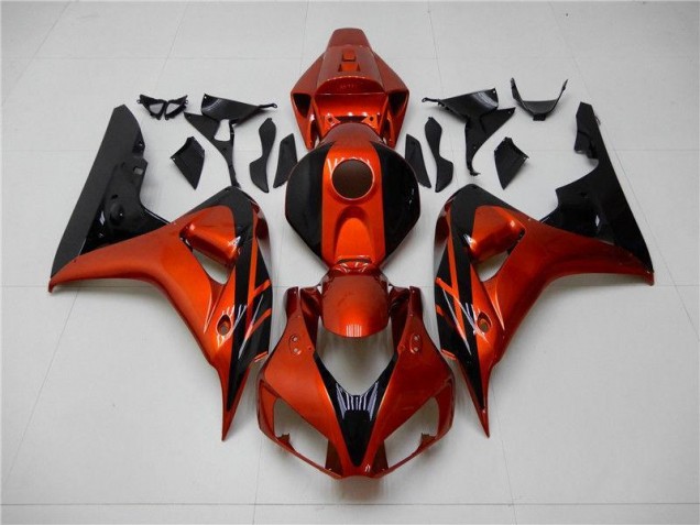 Carenado Moto Honda CBR 1000 RR 06-07 - Naranja Negro Carenado Moto Honda CBR 1000 RR 06-07 - Naranja Negro