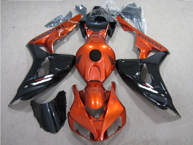 Carenado Moto Honda CBR 1000 RR 06-07 - Negro Naranja Carenado Moto Honda CBR 1000 RR 06-07 - Negro Naranja