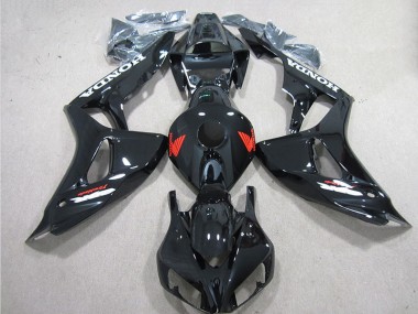 Carenado Moto Honda CBR 1000 RR 06-07 - Negro Rojo Fireblade Calcomanía