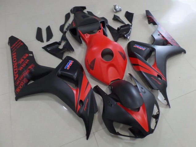Carenado Moto Honda CBR 1000 RR 06-07 - Rojo & Negro Mate Carenado Moto Honda CBR 1000 RR 06-07 - Rojo & Negro Mate