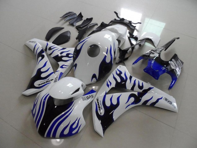 Carenado Moto Honda CBR 1000 RR 08-11 - Azul Negro Llama Carrera Carenado Moto Honda CBR 1000 RR 08-11 - Azul Negro Llama Carrera