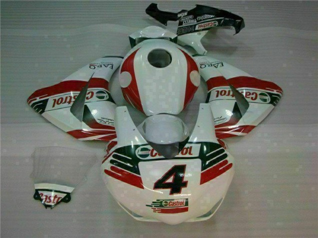 Carenado Moto Honda CBR 1000 RR 08-11 - Blanco Castrol 4 Carenado Moto Honda CBR 1000 RR 08-11 - Blanco Castrol 4