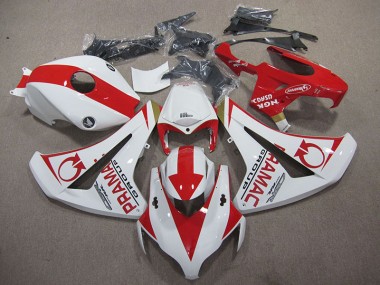 Carenado Moto Honda CBR 1000 RR 08-11 - Blanco Rojo PRAMAC