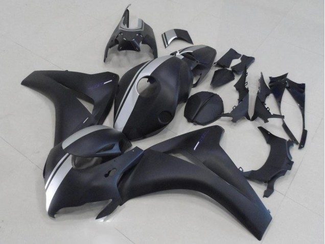 Carenado Moto Honda CBR 1000 RR 08-11 - Negro Mate & Plata Carenado Moto Honda CBR 1000 RR 08-11 - Negro Mate & Plata