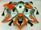Carenado Moto Honda CBR 1000 RR 08-11 - Plata Naranja Carenado Moto Honda CBR 1000 RR 08-11 - Plata Naranja