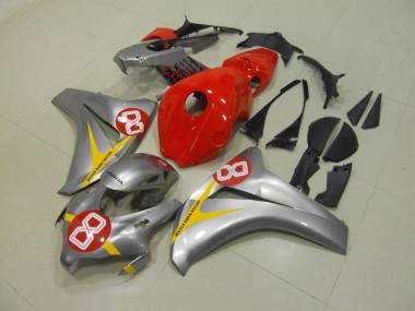 Carenado Moto Honda CBR 1000 RR 08-11 - Plata Rojo 8