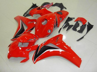 Carenado Moto Honda CBR 1000 RR 08-11 - Rojo Negro Plata
