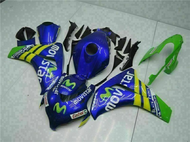 Carenado Moto Honda CBR 1000 RR 08-11 - Verde Azul Carenado Moto Honda CBR 1000 RR 08-11 - Verde Azul