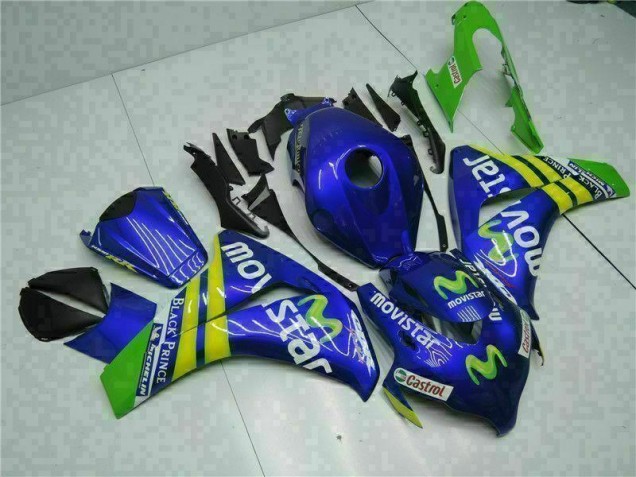 Carenado Moto Honda CBR 1000 RR 08-11 - Verde Azul Carenado Moto Honda CBR 1000 RR 08-11 - Verde Azul