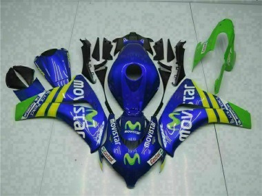 Carenado Moto Honda CBR 1000 RR 08-11 - Verde Azul