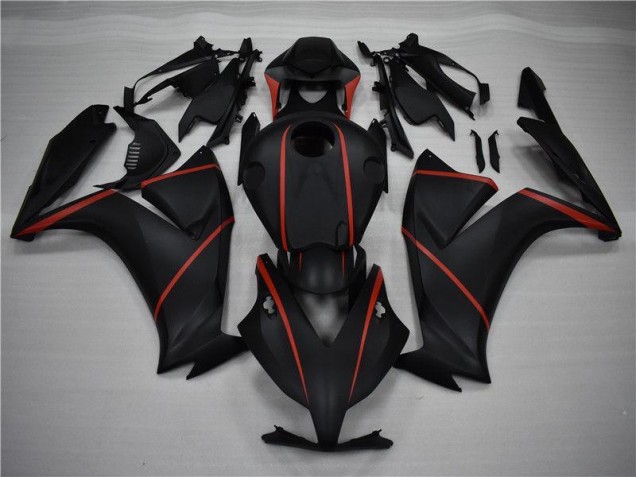 Carenado Moto Honda CBR 1000 RR 12-16 - Negro Mate Rojo Carenado Moto Honda CBR 1000 RR 12-16 - Negro Mate Rojo