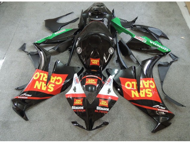 Carenado Moto Honda CBR 1000 RR 12-16 - Negro Rojo Amarillo San Carlo Carenado Moto Honda CBR 1000 RR 12-16 - Negro Rojo Amarillo San Carlo