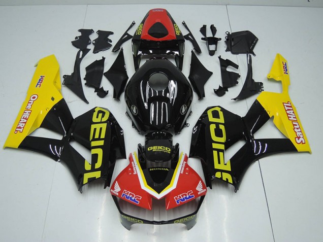 Carenado Moto Honda CBR 1000 RR 12-16 - Negro Rojo HRC Carenado Moto Honda CBR 1000 RR 12-16 - Negro Rojo HRC