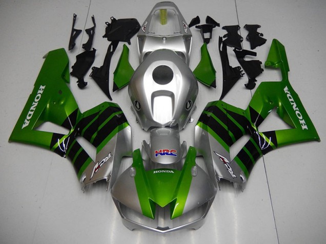 Carenado Moto Honda CBR 1000 RR 12-16 - Negro Verde Plata HRC Carenado Moto Honda CBR 1000 RR 12-16 - Negro Verde Plata HRC