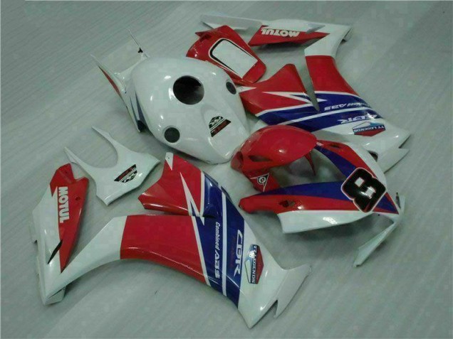 Carenado Moto Honda CBR 1000 RR 12-16 - Rojo Azul Blanco